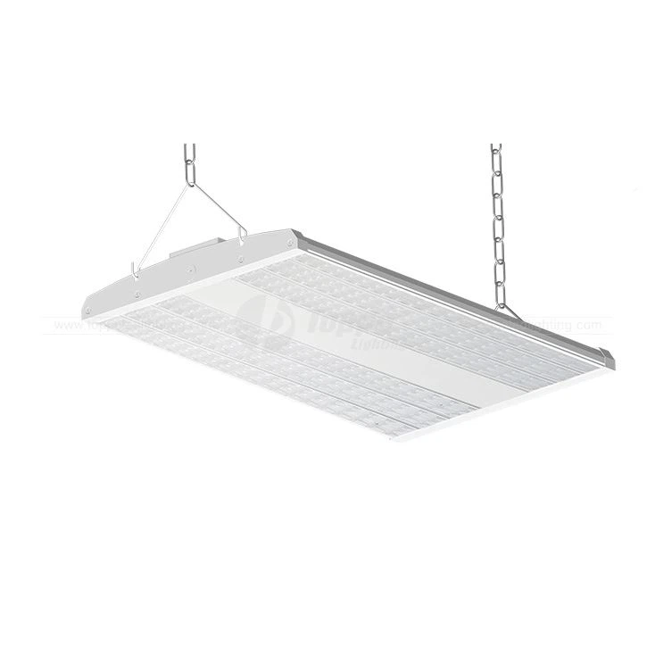 60% חיסכון באנרגיה שיטת ההשעיה LED High Bay 2 * 4ft 5000CCT